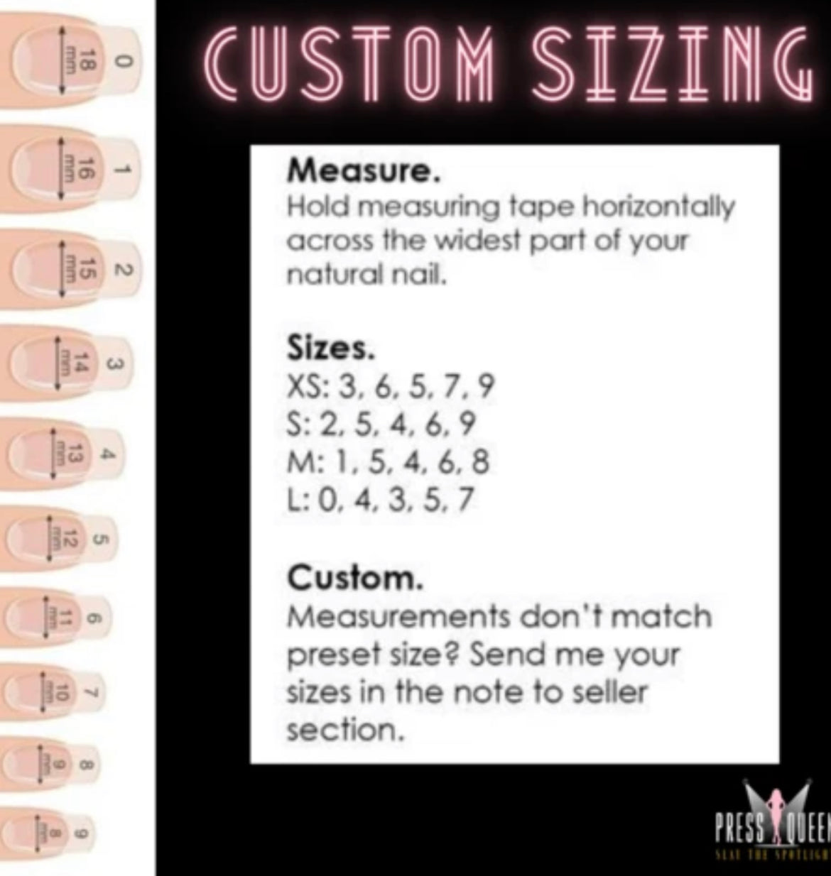 Custom length